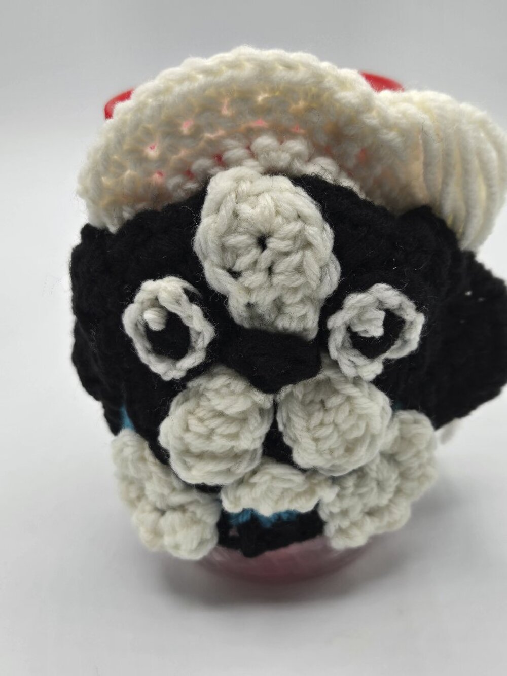 Shih Tzu, Chin Breed Puppy Dog Crochet   Handmade Cup Cozy Holder Gifts by Bren